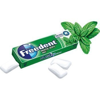 Chewing-gum menthe verte sans sucres x10 - Epicerie Sucre - Promocash Dax