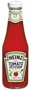 Tomato ketchup HEINZ - le flacon de 342 g - Epicerie Sale - Promocash Drive Agde