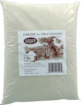 1KG FARINE CHATAIGNE FAUGIER - Epicerie Sale - Promocash Chambry