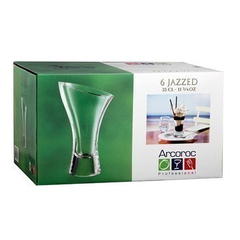 Coupes  glace Jazzed 35 cl L120 mm H197 mm x6 Arcoroc Professional - Bazar - Promocash Aurillac