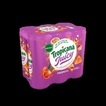 TROPICA JUICY TROPICAL 6X33CL - Brasserie - Promocash Valenciennes