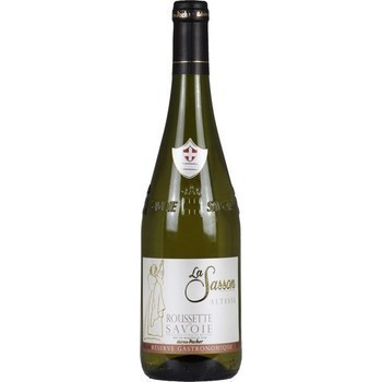 Roussette de Savoie AOP La Sasson Altesse Adrien Vacher 12,5 75 cl - Vins - champagnes - Promocash Thonon