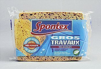 Eponge Gros Travaux SPONTEX - la pice - Hygine droguerie parfumerie - Promocash Bziers