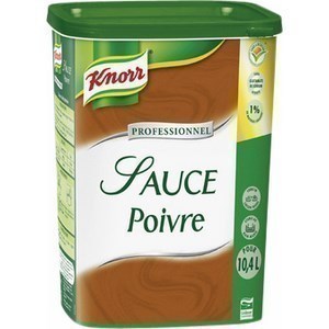 Sauce aux Poivres deshydrate KNORR - la bote de 900 g - Epicerie Sale - Promocash Chateauroux