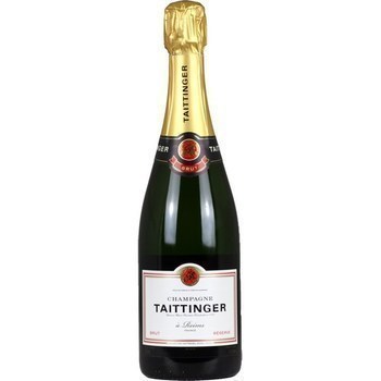 Champagne brut Rserve Taittinger 12,5 75 cl - Vins - champagnes - Promocash Libourne