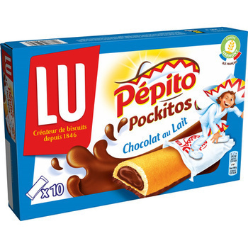 295G PEPITO POCKITOS LAIT LU - Epicerie Sucre - Promocash Brive