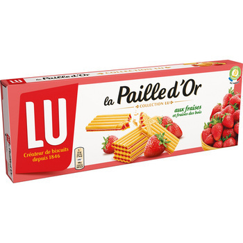 PQ170G PAILLE OR FRAIS/BOIS LU - Epicerie Sucre - Promocash Cherbourg