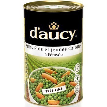 Petits pois trs fins et jeunes carottes  l'tuve - Epicerie Sale - Promocash Vichy