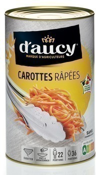 5/1 CAROTTES RAPEES D AUCY - Epicerie Sale - Promocash Promocash