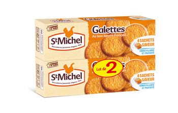 Galette ST MICHEL - le lot 2x130g - Epicerie Sucre - Promocash Cherbourg