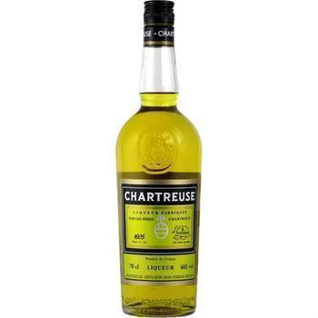 CHARTREUSE jaune 40 - bouteille 70CL - Alcools - Promocash Bourg Saint Maurice