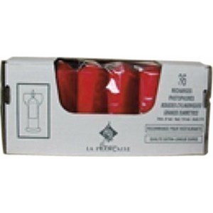 Recharge bougie rouge 40 x 110 pour photophore  eau - le carton de 36 - Bazar - Promocash Orleans