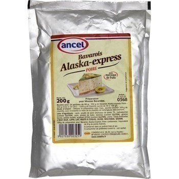 Bavarois Alaska-express poire 200 g - Epicerie Sucre - Promocash PROMOCASH SAINT-NAZAIRE DRIVE