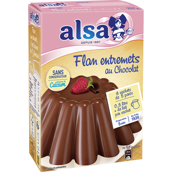 232G ALSA FLAN CHOCOLAT - Epicerie Sucre - Promocash Cherbourg