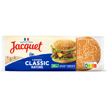 CLASSIC BURGER NAT SANS ADD X6 - Pains et viennoiseries - Promocash 