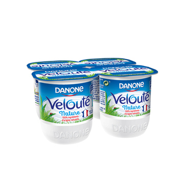 4X125G VELOUTE NATURE DANONE - Crmerie - Promocash Agen