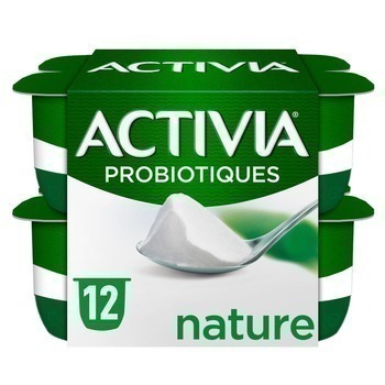 12X125G BIFIDUS NATURE ACTIVIA - Crmerie - Promocash Toulouse
