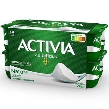 16X125G BIFIDUS NATURE ACTIVIA - Crmerie - Promocash Lyon Gerland