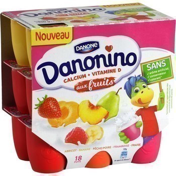 Fromage blanc sucr aux fruits 18x50 g - Crmerie - Promocash Dunkerque