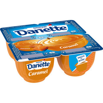 4X125G CARAMEL DANETTE - Crmerie - Promocash Melun