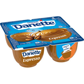 4X125G EXPRESSO DANETTE - Crmerie - Promocash Antony