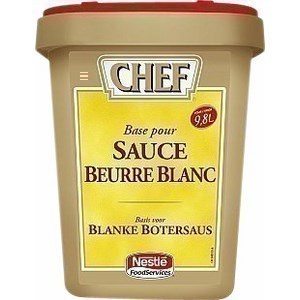 Sauce au beurre blanc deshydrate CHEF - la bote de 1.020 kg - Epicerie Sale - Promocash Pontarlier