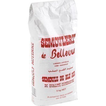 Semoule moyenne de bl dur de qualit suprieure 5 kg - Epicerie Sale - Promocash Belfort