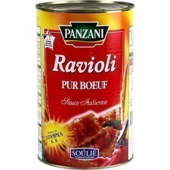 Ravioli pur boeuf sauce italienne 4000 g - Epicerie Sale - Promocash Castres