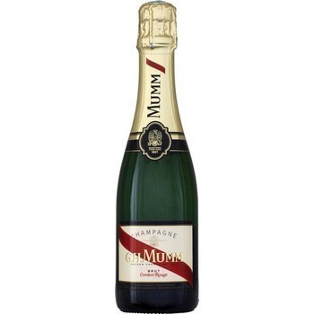 Champagne brut Cordon Rouge Mumm 12 375 ml - Vins - champagnes - Promocash Boulogne