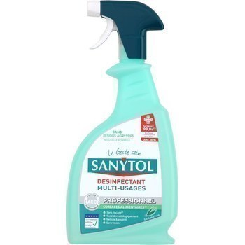Dsinfectant multi-usages professionnel eucalyptus Fresh 750 ml - Carte Hygine  - Promocash Le Pontet