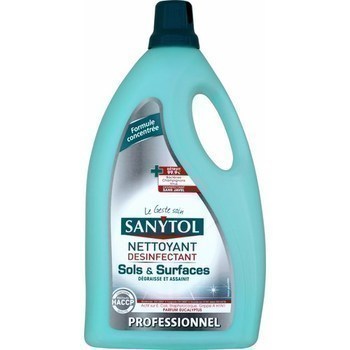 Nettoyant dsinfectant sols & surfaces 5 l - Carte Hygine  - Promocash Le Pontet