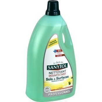 Nettoyant dsinfectant sols & surfaces parfum citron 5 l - Carte Hygine  - Promocash Charleville