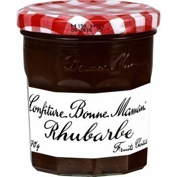 Confiture rhubarbe 370 g - Epicerie Sucre - Promocash Bordeaux