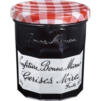 Confiture cerises noires 370 g - Epicerie Sucre - Promocash Toulouse