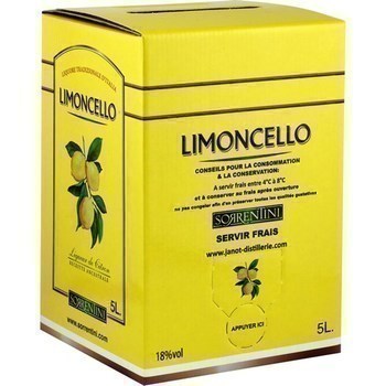 Liqueur Limoncello 5 l - Alcools - Promocash Charleville
