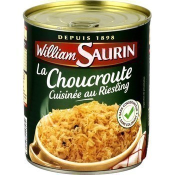 La Choucroute cuisine au Riesling 810 g - Epicerie Sale - Promocash Saumur