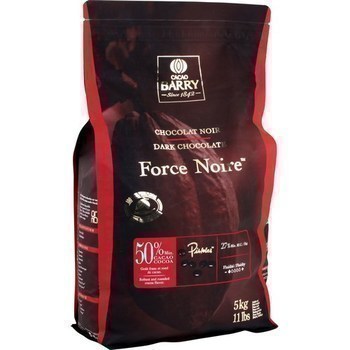 Chocolat noir Force Noire 5 kg - Epicerie Sucre - Promocash Roanne