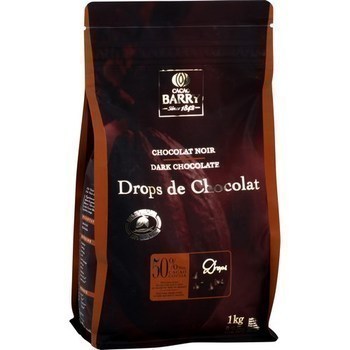 Drops de chocolat noir 1 kg - Epicerie Sucre - Promocash Bziers