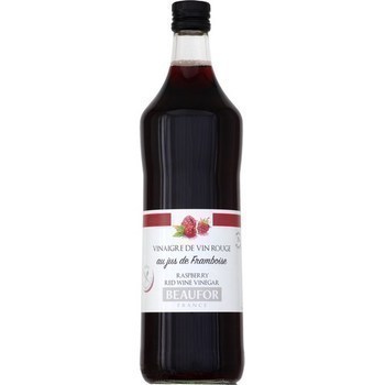 Vinaigre de vin rouge au jus de framboise 7% 1 l - Epicerie Sale - Promocash Libourne