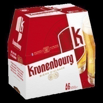 6X25CL BIERE KRONENBOURG - Brasserie - Promocash 