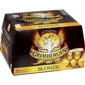 Bire blonde 20x25 cl - Brasserie - Promocash Quimper