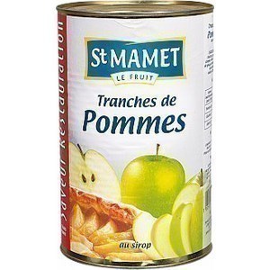Tranches de pommes au sirop 5/1 - Epicerie Sucre - Promocash Chateauroux