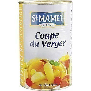 Salade de fruits au sirop lger Coupe du verger - la bote 5/1 - Epicerie Sucre - Promocash Colombelles