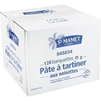 Pte  tartiner aux noisettes 120x15 g - Epicerie Sucre - Promocash Chateauroux