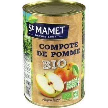 Compote de pomme bio 4200 g - Epicerie Sucre - Promocash Le Pontet