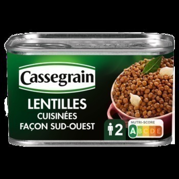 410G 1/2 LENTILLE CASSEGRAIN - Epicerie Sale - Promocash RENNES