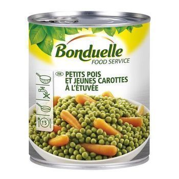 4/4 P.POIS CAROTTE E.FIN BONDU - Epicerie Sale - Promocash Vendome