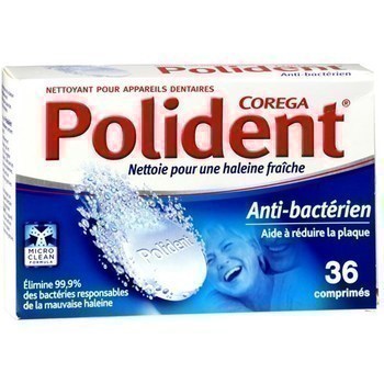 Nettoyant anti bactrien pour appareils dentaires - Hygine droguerie parfumerie - Promocash Boulogne