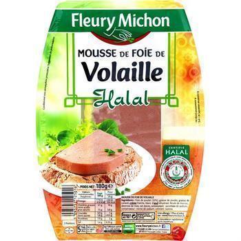 180G MOUSSE FOIE VOLAILL HALAL - Charcuterie Traiteur - Promocash Arras