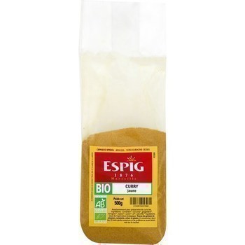 Curry jaune bio 500 g - Epicerie Sale - Promocash Antony